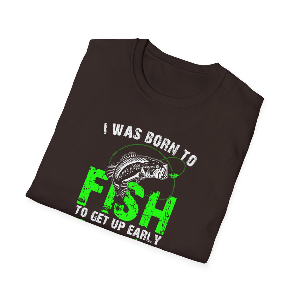 Fishing Passion Unisex Softstyle T-Shirt - Perfect for Nature Lovers