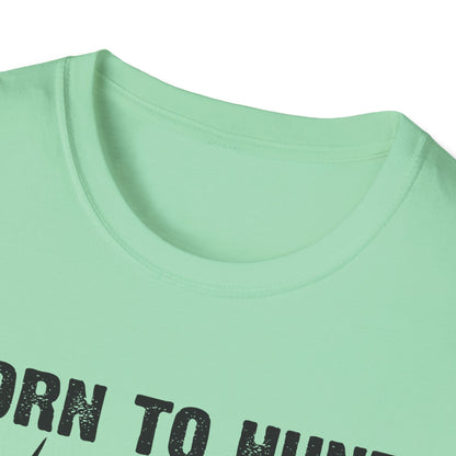 Born to Hunt Forced to Work Unisex Softstyle T-Shirt