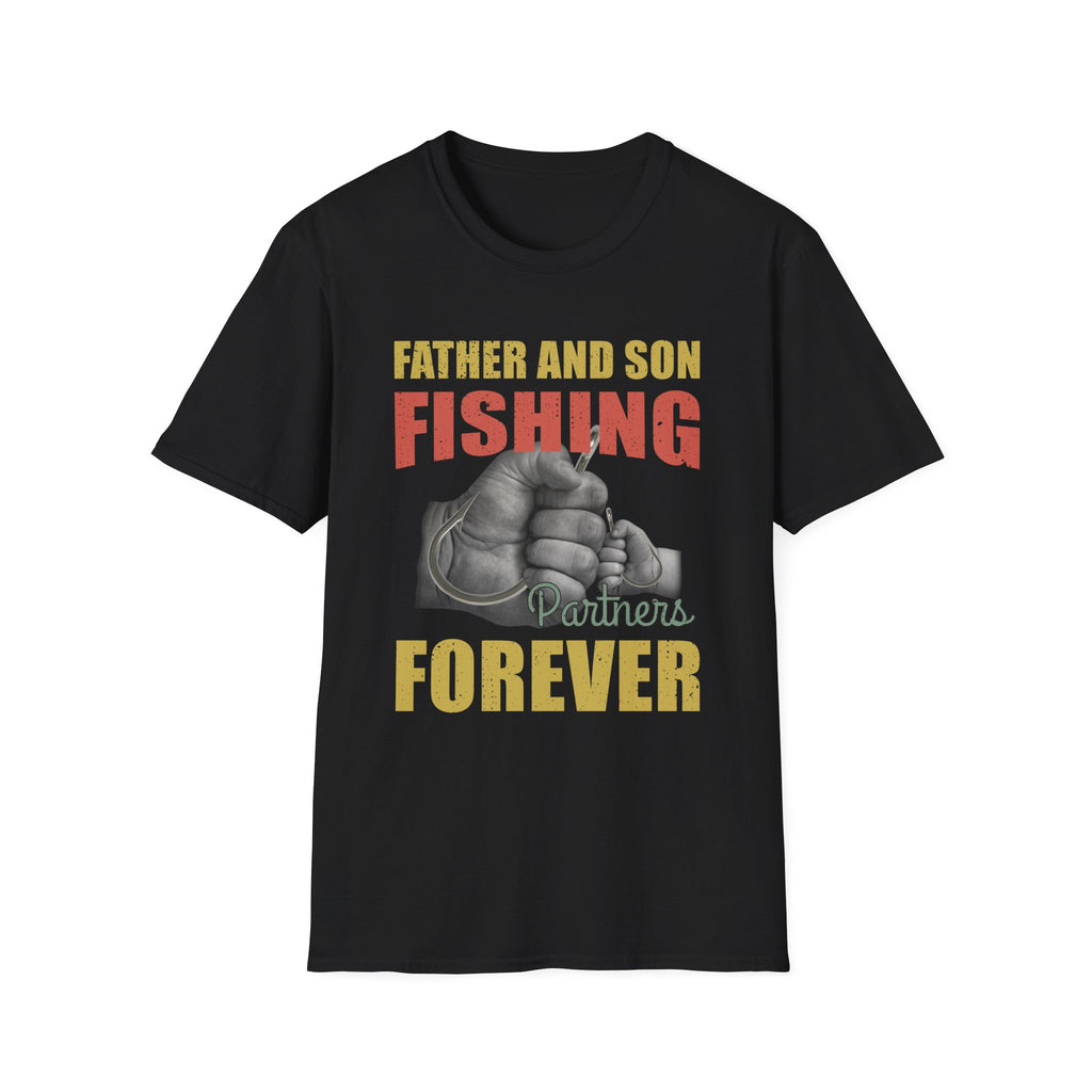 Father and Son Fishing Partners Forever T-Shirt
