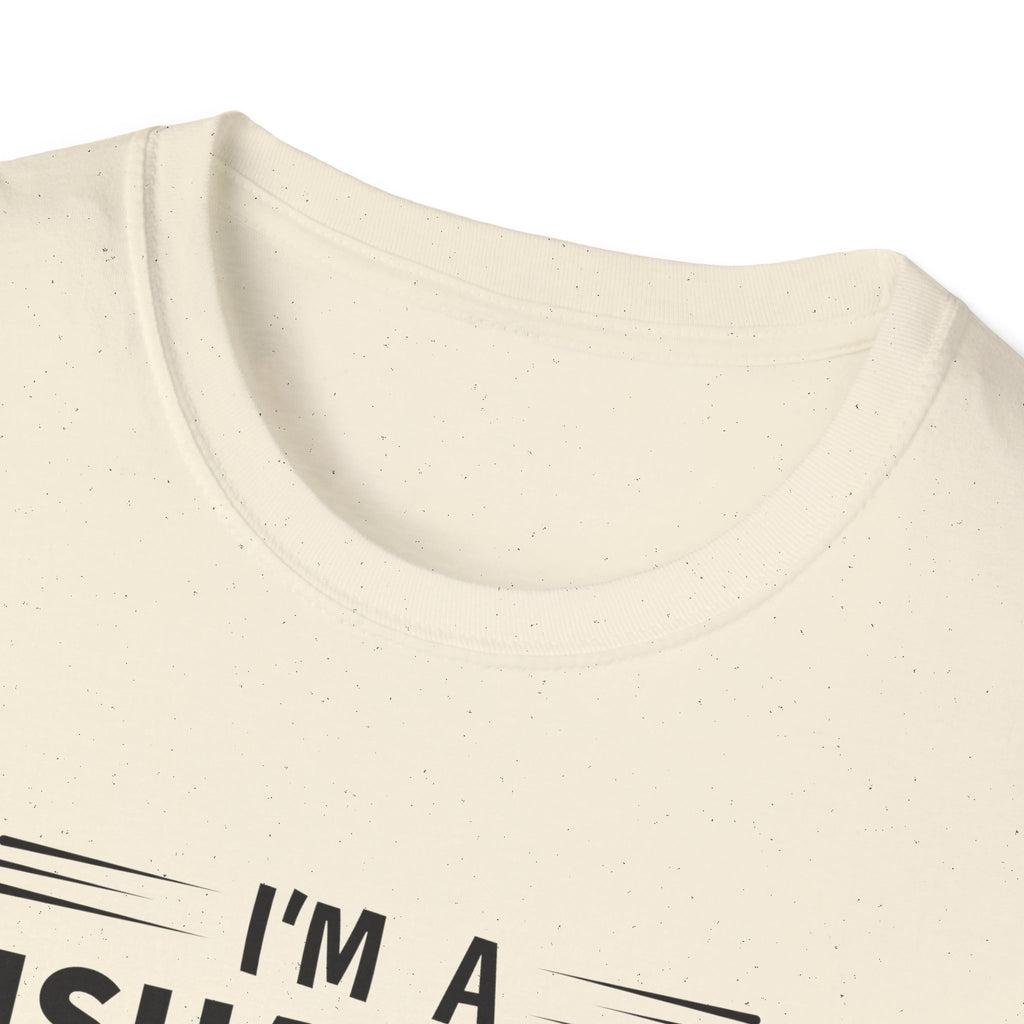 Funny Fishing T-Shirt - 'I'm a Fishaholic on the Road to Recovery'