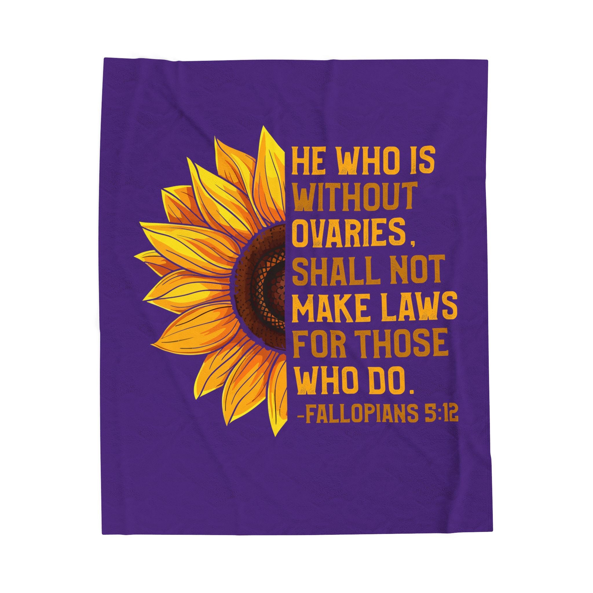 Sunflower Inspirational Plush Blanket, Cozy Throw for Home Decor, Gift for Friends, Unique Wedding Gift, Soft Blanket for All Seasons