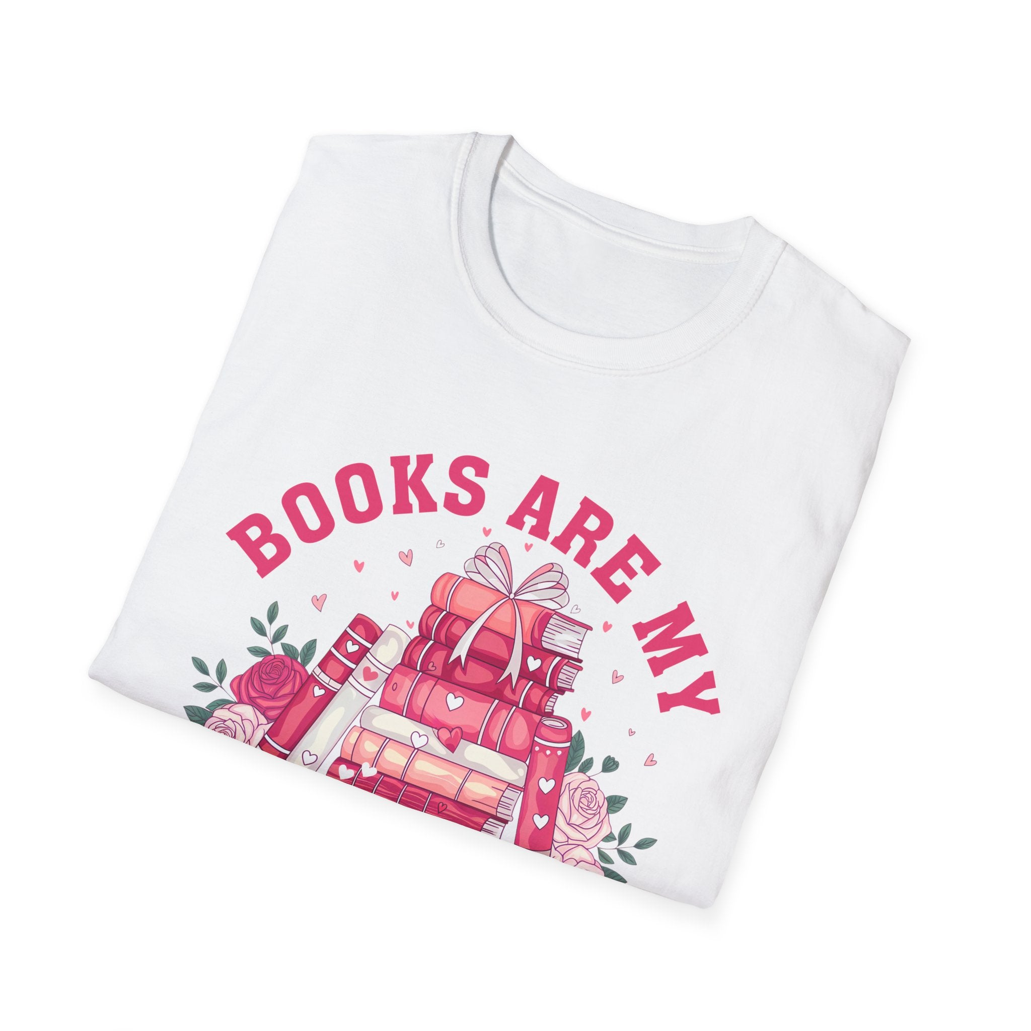 Books Are My Love Language Unisex Softstyle T-Shirt