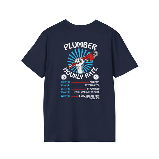 Plumber Hourly Rate Unisex T-Shirt