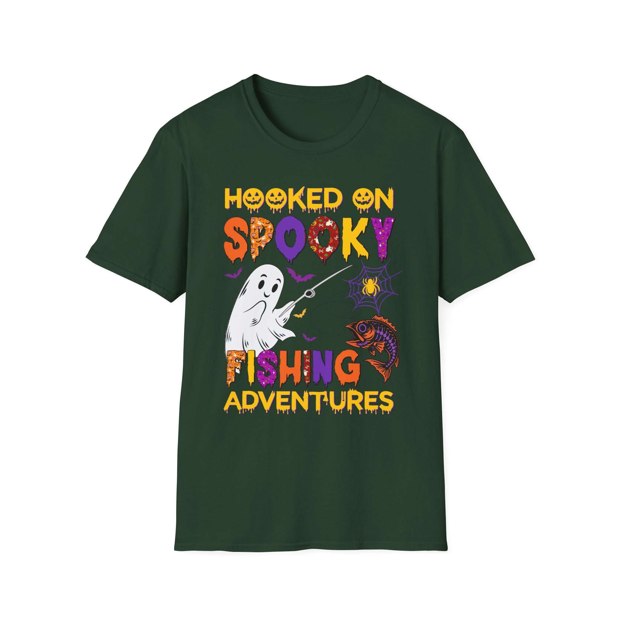 Hooked on Spooky Fishing T-Shirt