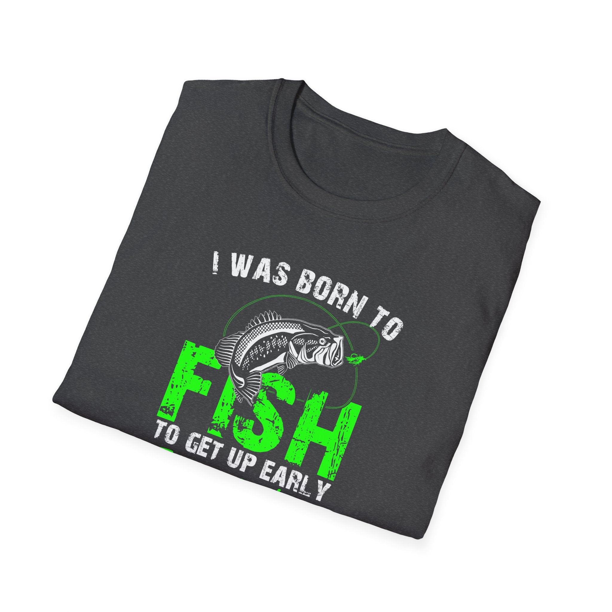 Fishing Passion Unisex Softstyle T-Shirt - Perfect for Nature Lovers