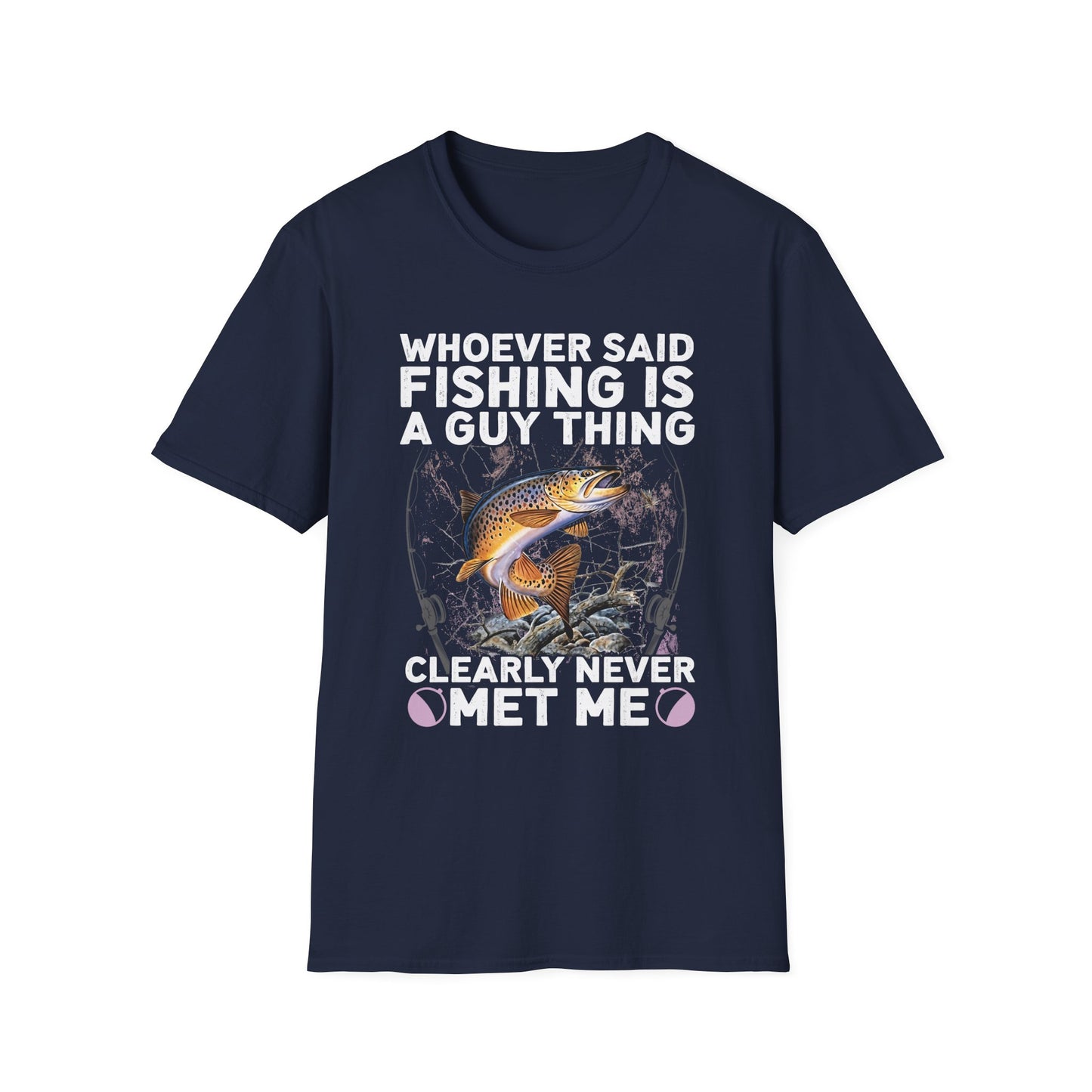 Fishing Humor Unisex T-Shirt, Funny Fisherman Tee, Gift for Fisherwomen, Outdoorsy Apparel, Fishing Lovers Shirt
