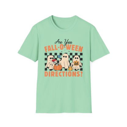 Teacher T-Shirt, Cute Ghost Design, Perfect for Fall, Trick or Teach, Unisex Tee, Gift for Teachers