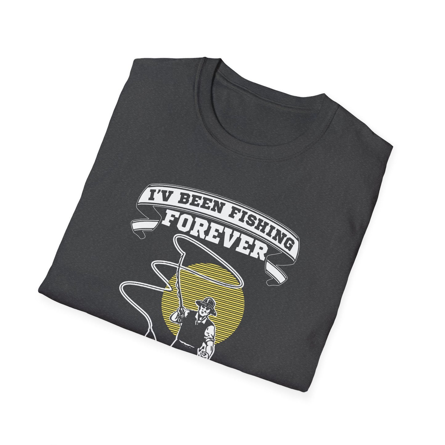 Fishing Humor Unisex T-Shirt - "My Wife is My Greatest Catch"