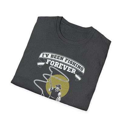 Fishing Humor Unisex T-Shirt - "My Wife is My Greatest Catch"
