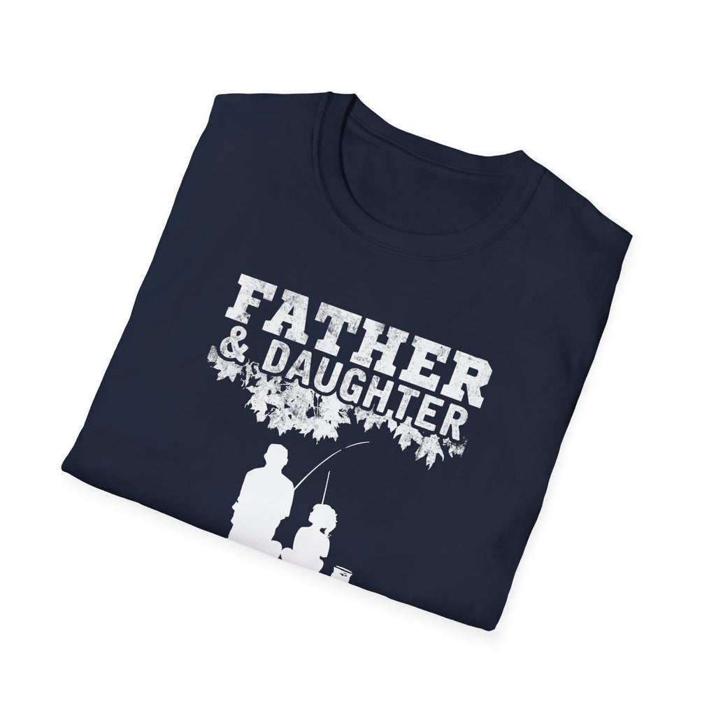 Father & Daughter Fishing Partners T-Shirt | Unisex Softstyle Tee