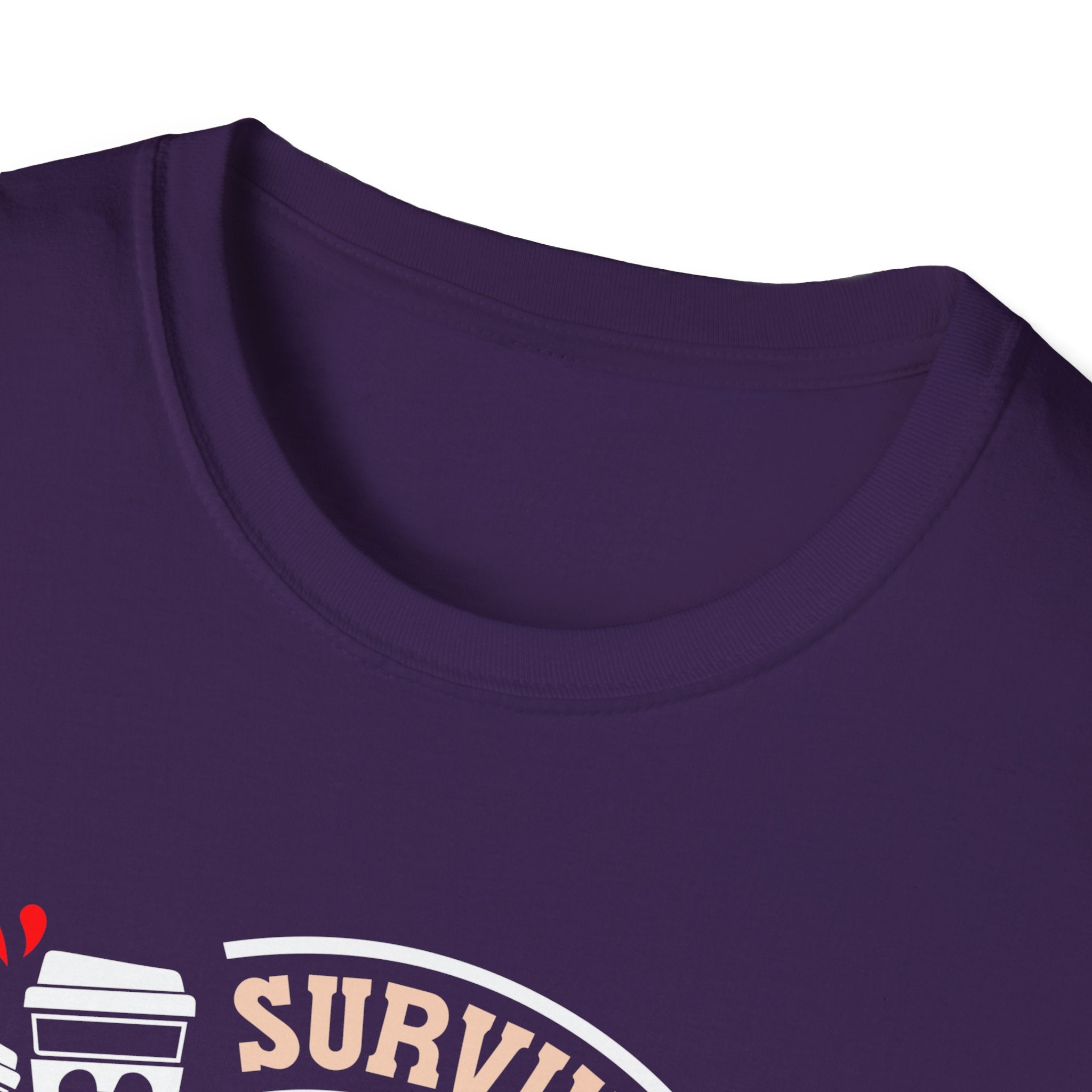Surviving Motherhood One Sip at a Time Coffee T-Shirt