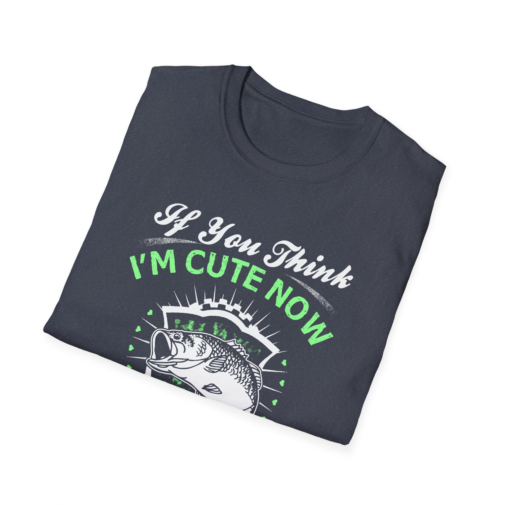 Funny Unisex T-Shirt - 'I'm Cute Now, Wait Until You See Me'