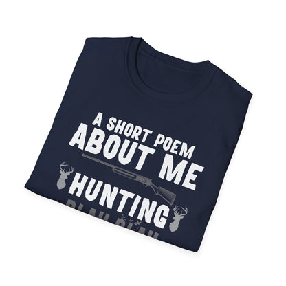 Funny Hunting T-Shirt - "Blah Blah" Design for Outdoor Enthusiasts