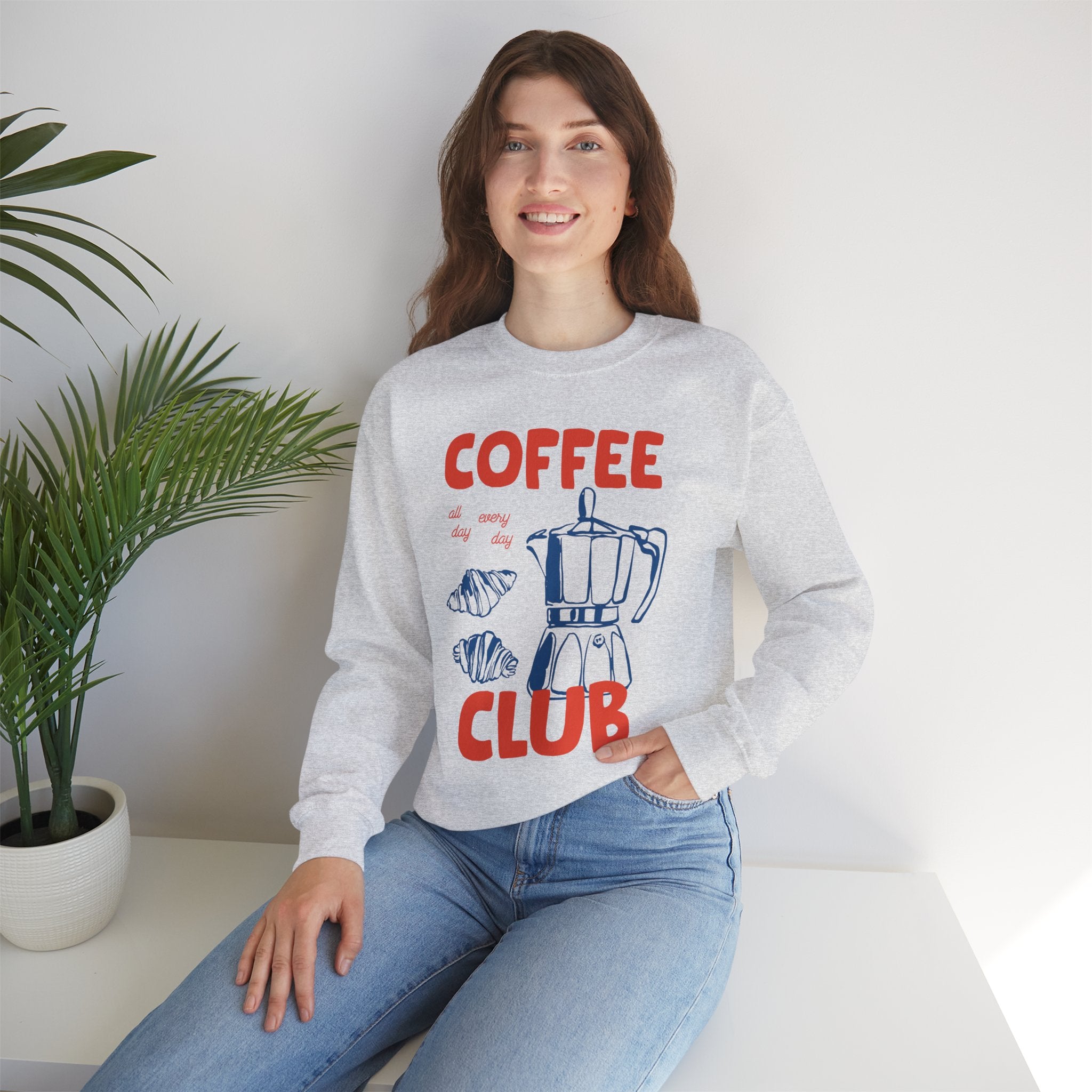 Coffee Club Crewneck Sweatshirt
