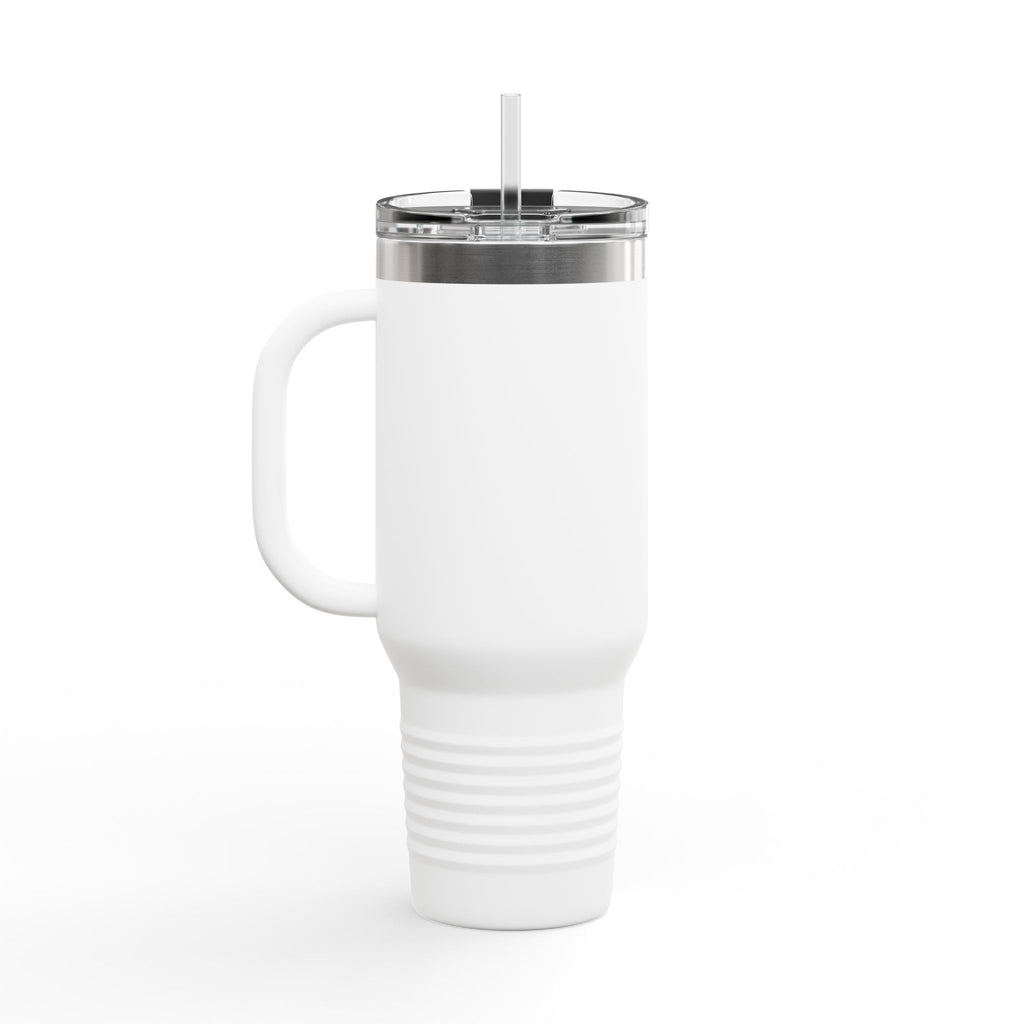 Camping Insulated Travel Mug - 40oz, Perfect for Outdoor Adventures, Hiking, Road Trips, Gifts for Campers, Summer Fun