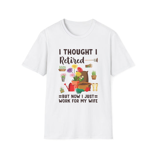 Retirement Humor T-Shirt, Funny Gift for Retirees, Unisex Tee for Men and Women, Gardening Lover Shirt, Birthday or Retirement Party Gift