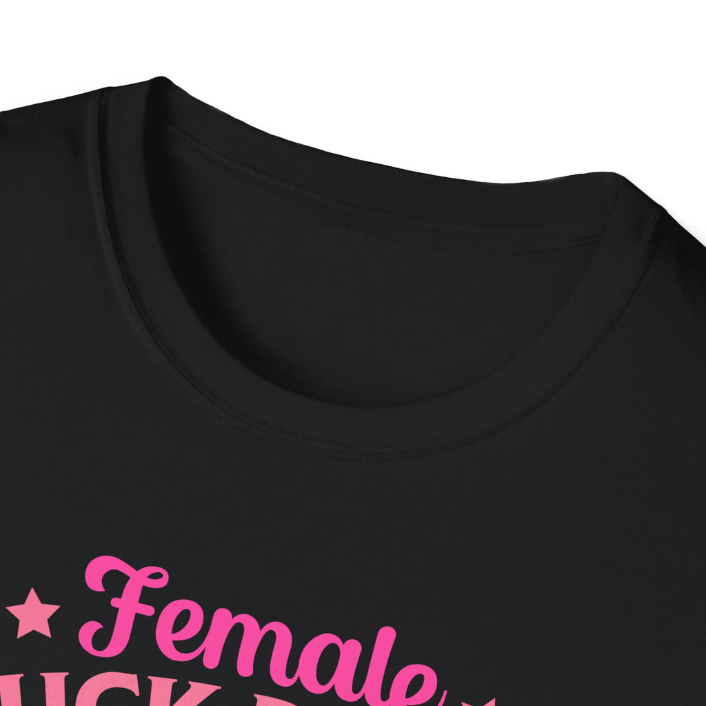 Female Truck Driver Floral T-Shirt | Gift for Women, Trucking Enthusiasts, Birthday Apparel, Inspirational Shirt, Casual Wear