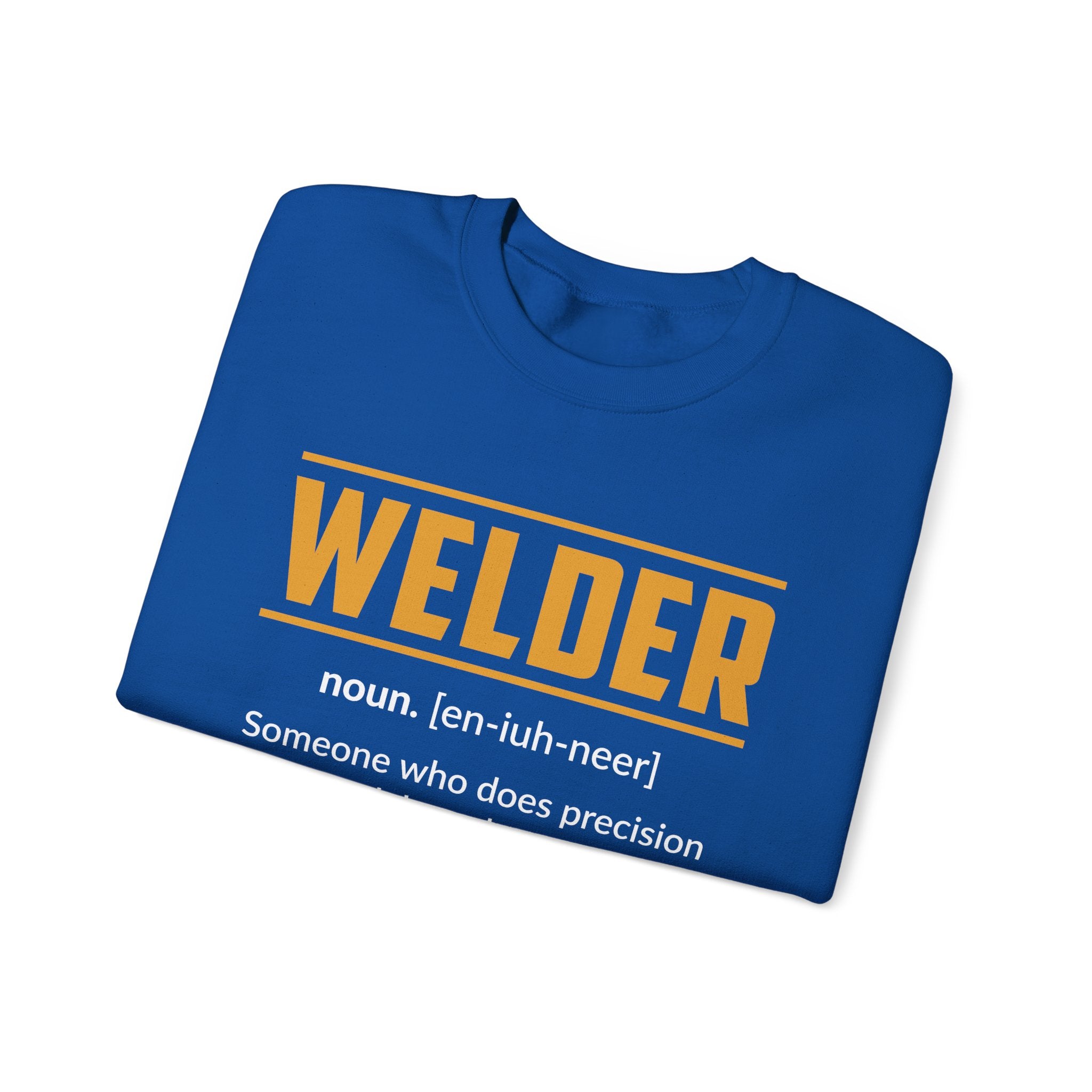 Welder Sweatshirt - Cozy Crewneck for Welding Enthusiasts, Gifts for Him, Birthday Present, DIY Lover Apparel, Casual Workwear