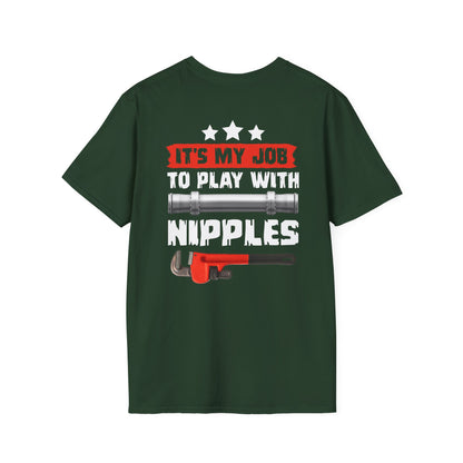 Funny Plumbing T-Shirt, Gift for Plumbers, Humorous T-Shirt, Unisex Shirt, Birthday Gift, Work Casual Wear