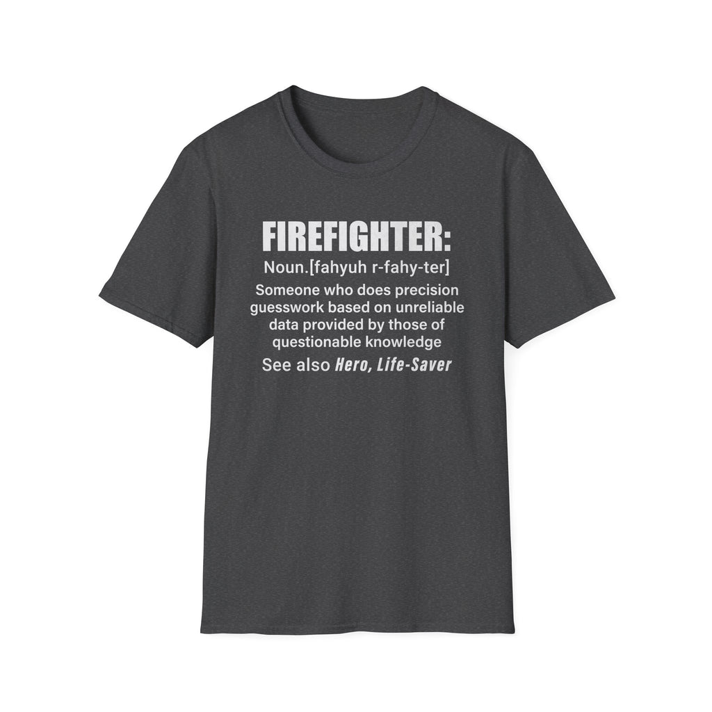 Definition Unisex Softstyle T-Shirt - Perfect Gift for Heroes,,,..