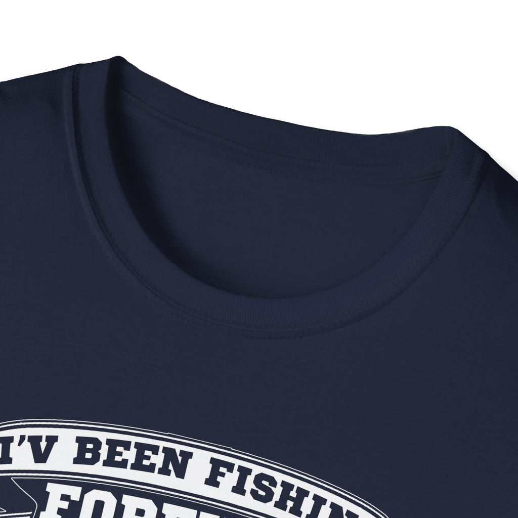 Fishing Humor Unisex T-Shirt - "My Wife is My Greatest Catch"