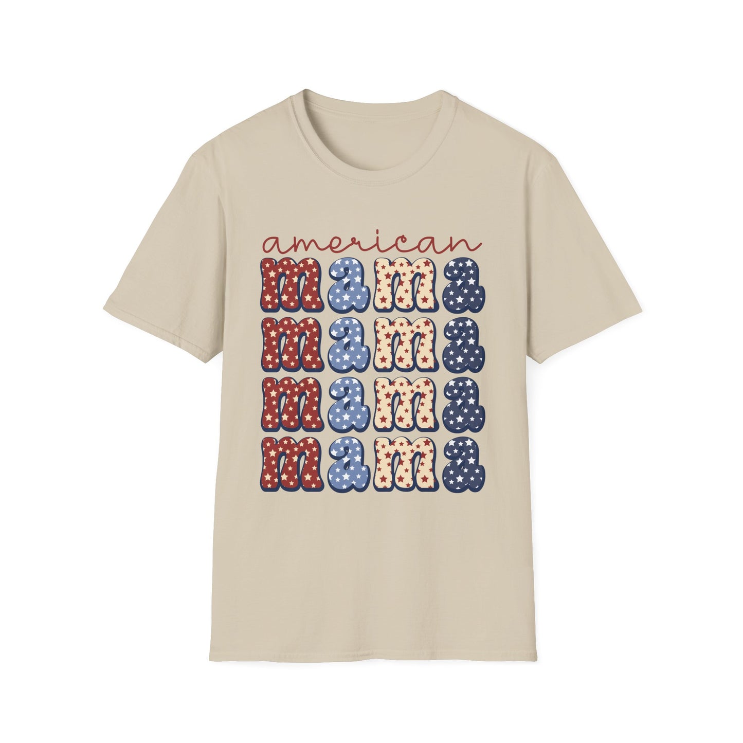 American Bear Patriotic T-Shirt, Casual Tee, Unisex T-Shirt, Gift for Him/Her, Summer Wear