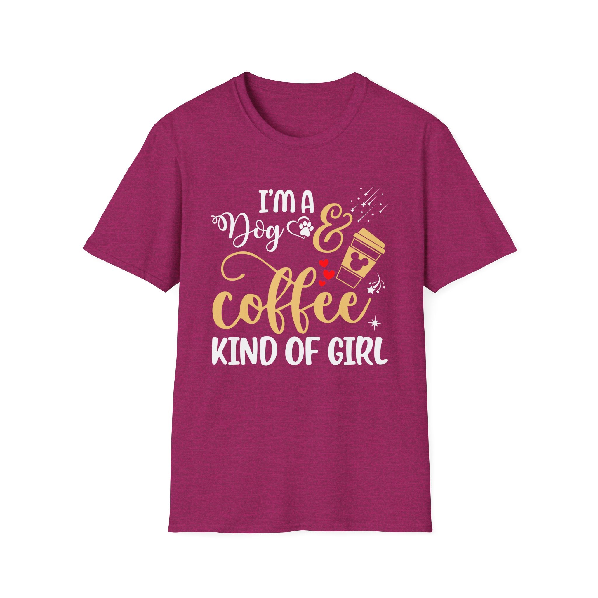 I'm a Dog and Coffee Kind of Girl T-Shirt