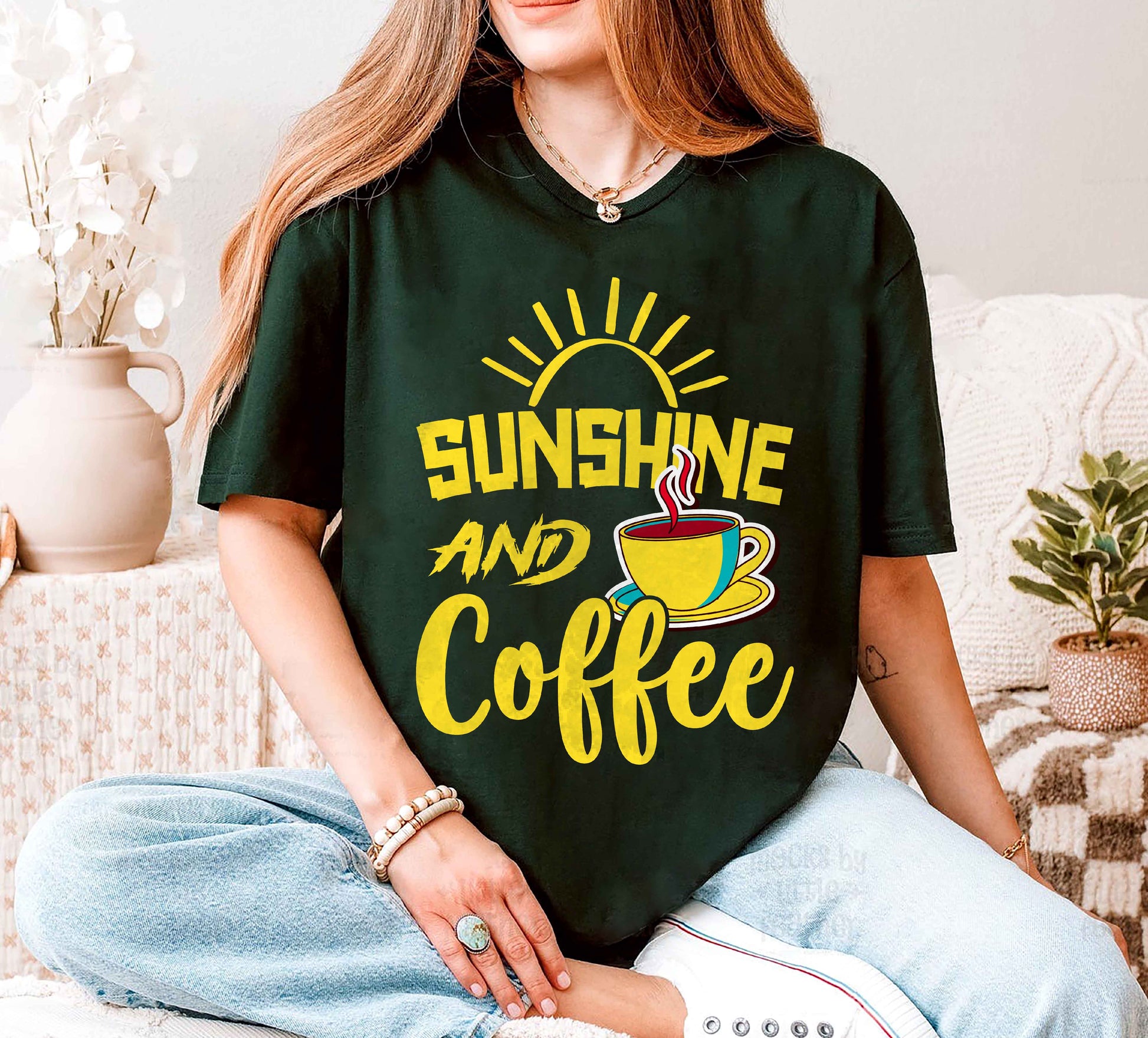 Sunshine and Coffee T-Shirt
