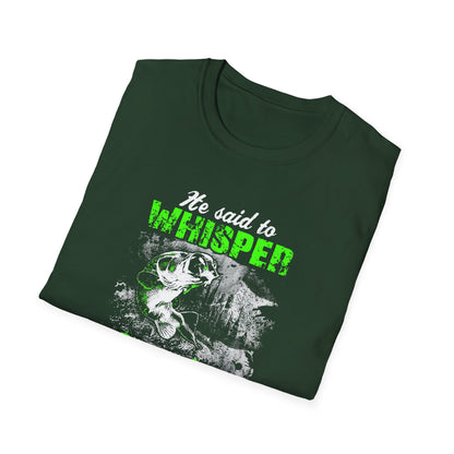 Let's Go Fishing Unisex Softstyle T-Shirt - Perfect Gift for Fishing Enthusiasts
