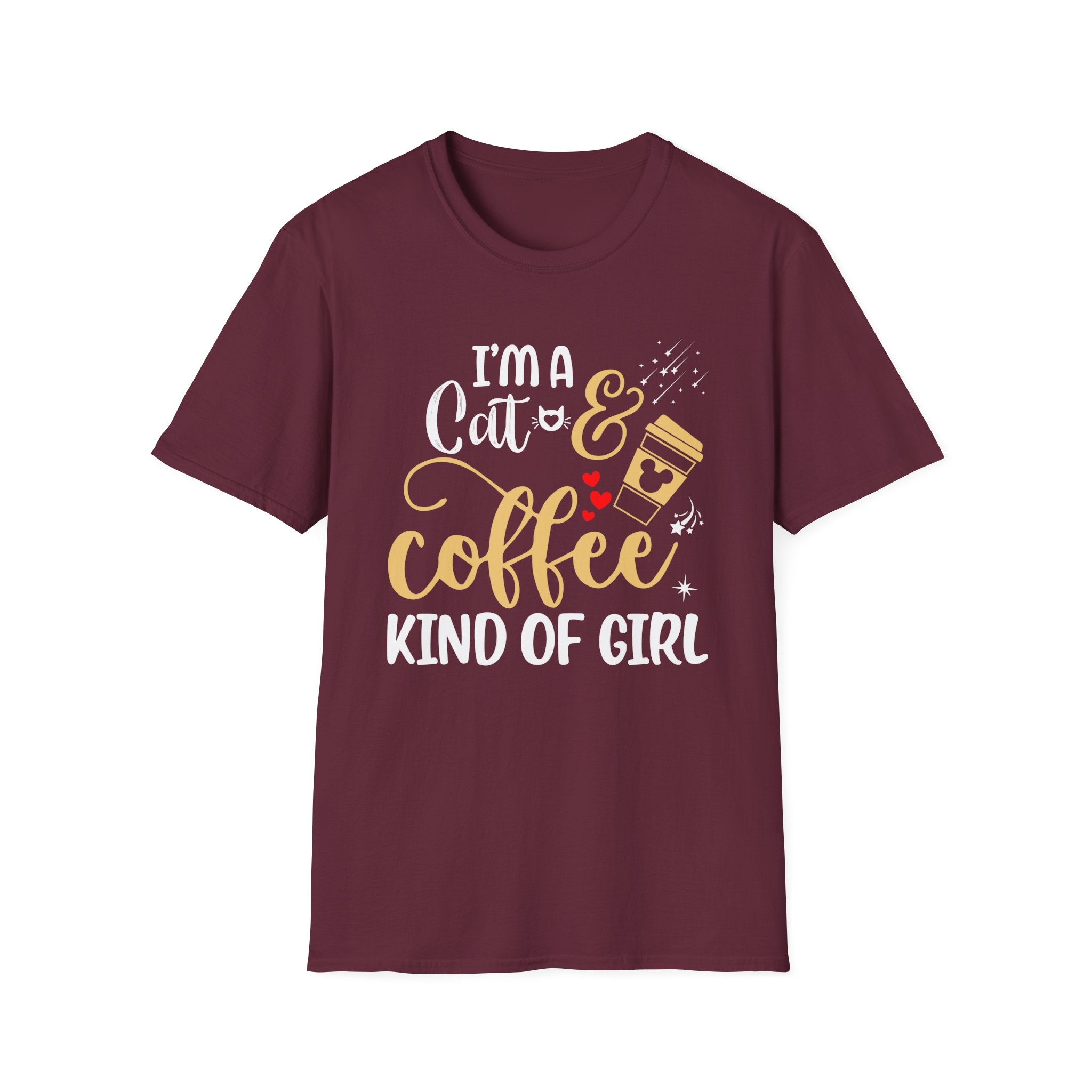 I'm a Cat and Coffee Kind of Girl T-Shirt
