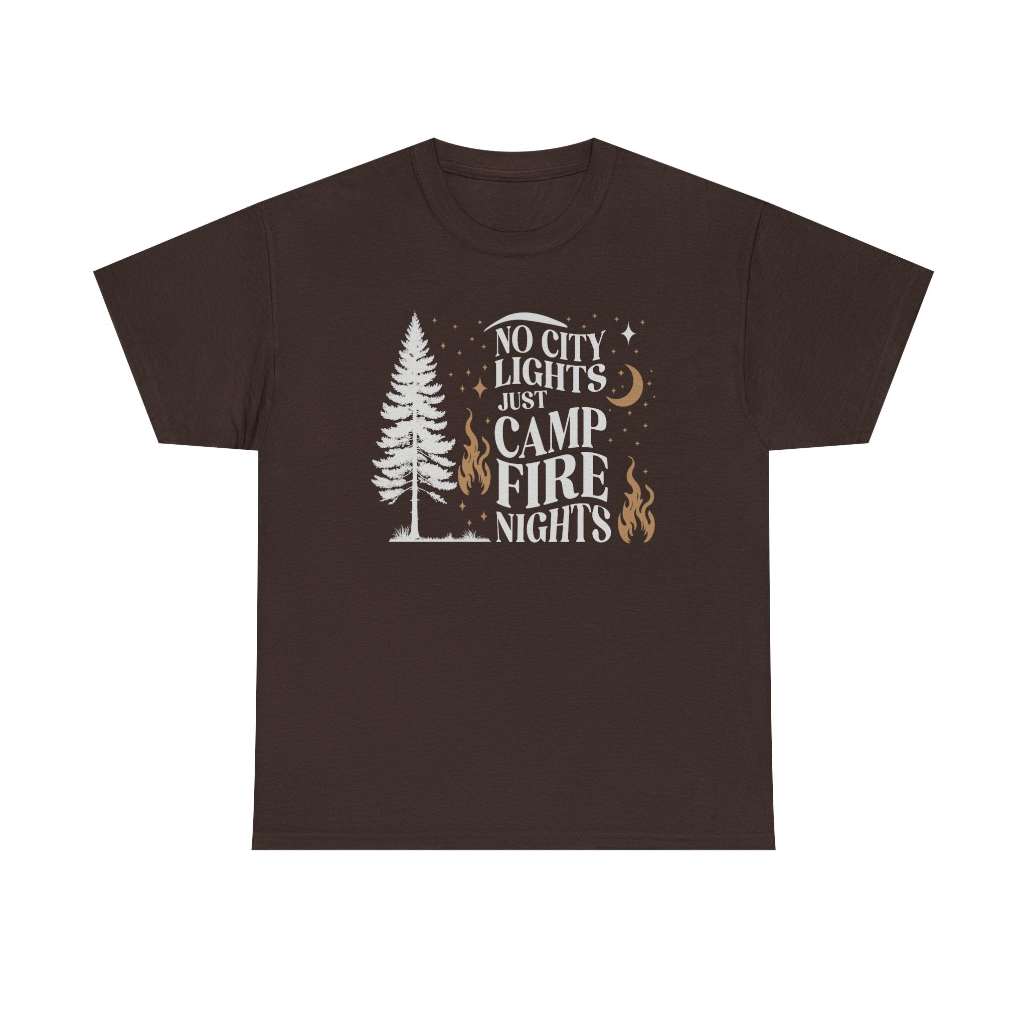 Unisex Campfire Nights Tee, Adventure Shirt, Outdoor Lover's Tee, Nature Apparel, Camping Gift, Fire Pit T-Shirt