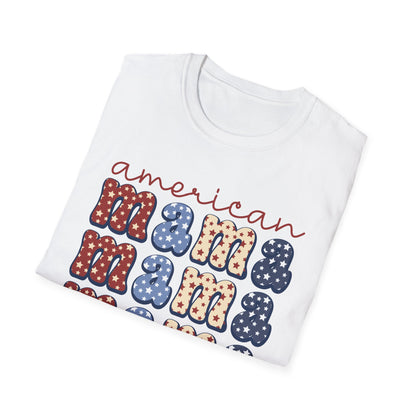 American Bear Patriotic T-Shirt, Casual Tee, Unisex T-Shirt, Gift for Him/Her, Summer Wear