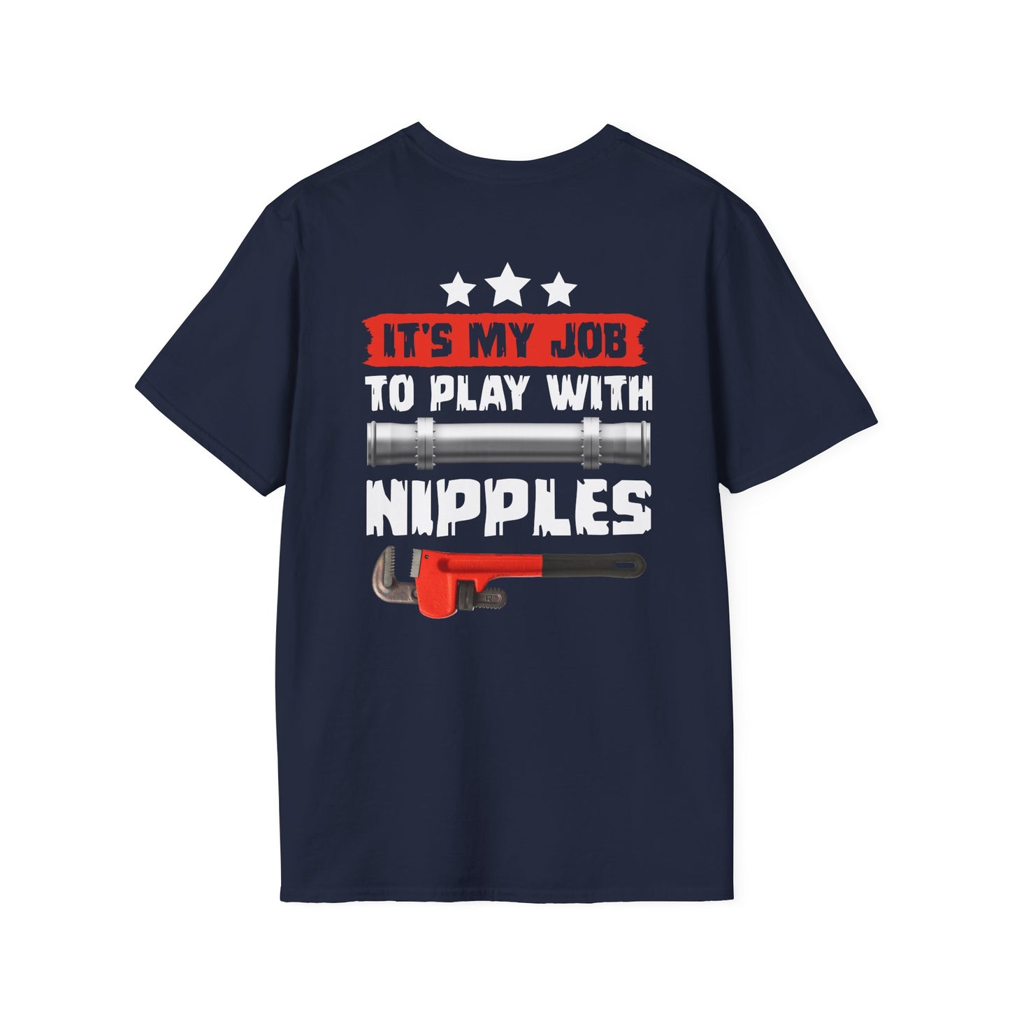 Funny Plumbing T-Shirt, Gift for Plumbers, Humorous T-Shirt, Unisex Shirt, Birthday Gift, Work Casual Wear