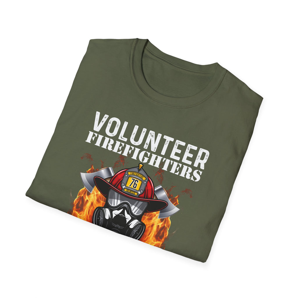 Volunteer Firefighters Graphic T-Shirt | Do It For Free,,,..