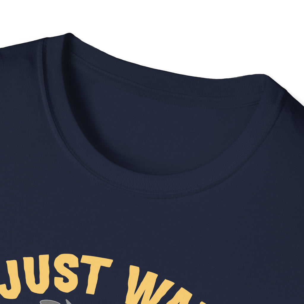 Gardening & Dog Lover Unisex T-Shirt - 'I Just Want to Work in My Garden and Hangout with My Dog'