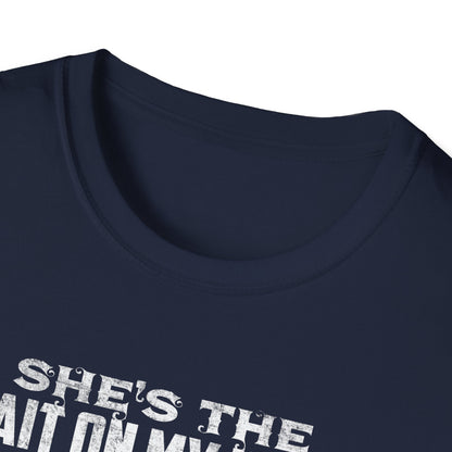 Fishing Wife Unisex Softstyle T-Shirt - "Best Catch of My Life"