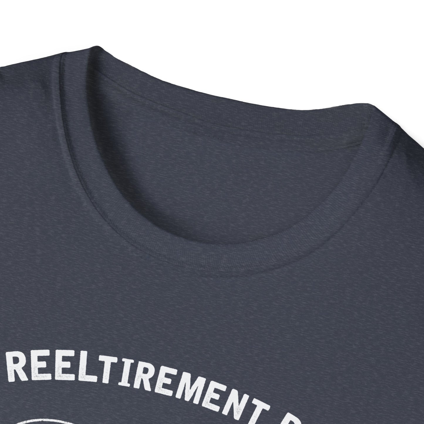 Funny Fishing Unisex Softstyle T-Shirt - My Reel Itirement Plan
