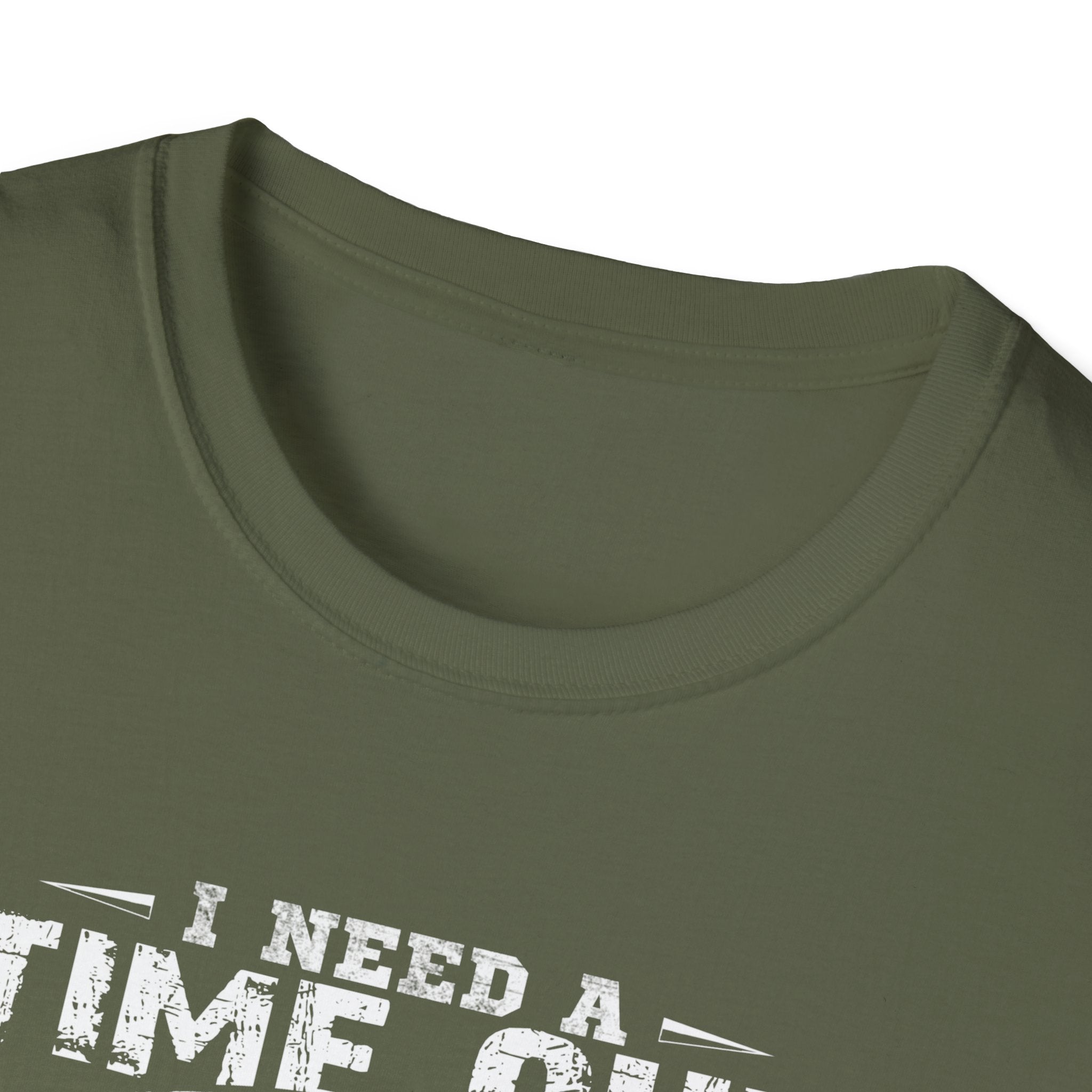 Funny Fishing T-Shirt – "I Need a Time Out, Let Me Go Fishing"