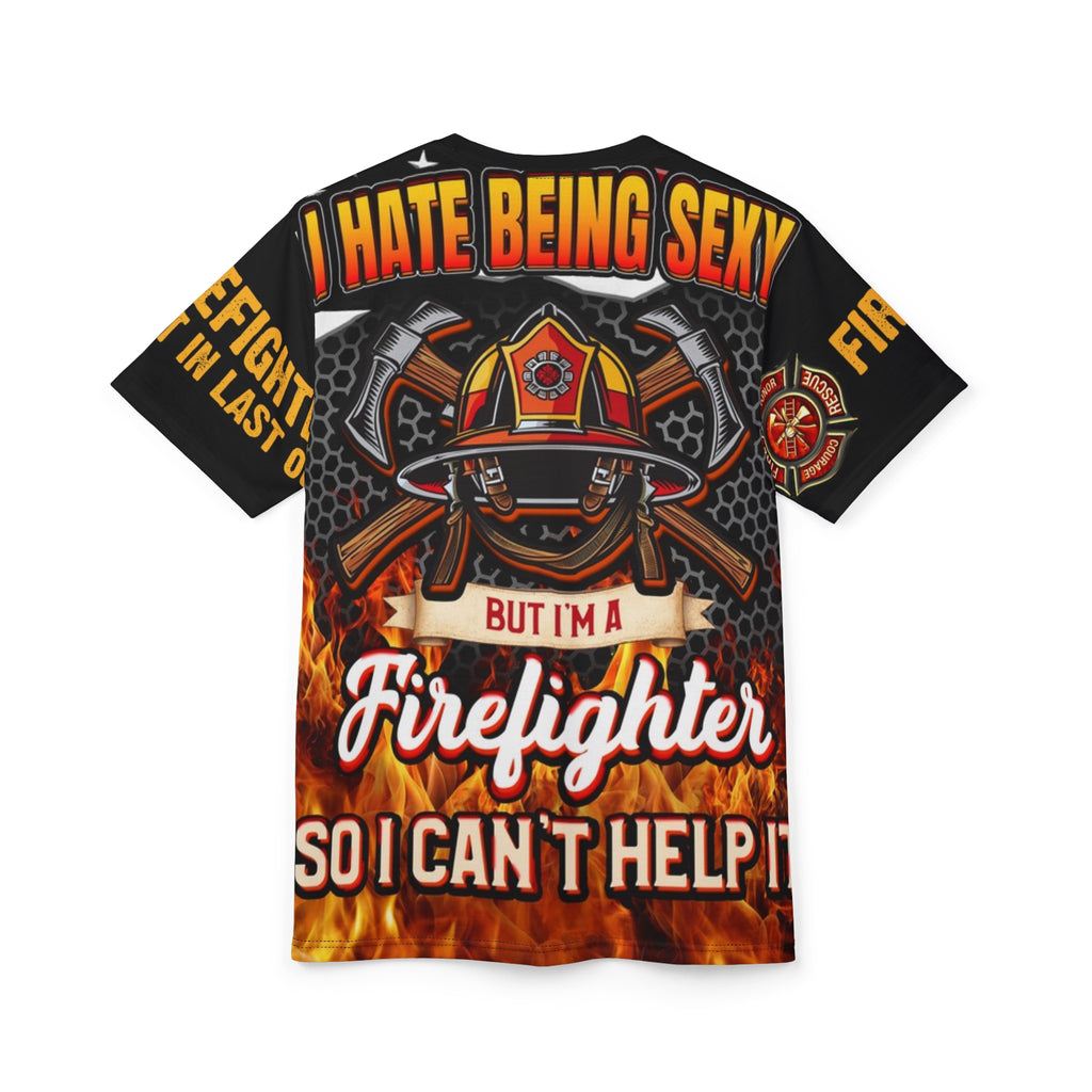 Firefighter Pride Unisex Cut & Sew Tee
