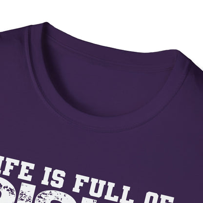 Welding Risks Unisex Softstyle T-Shirt - Perfect for Welders and Safety Enthusiasts