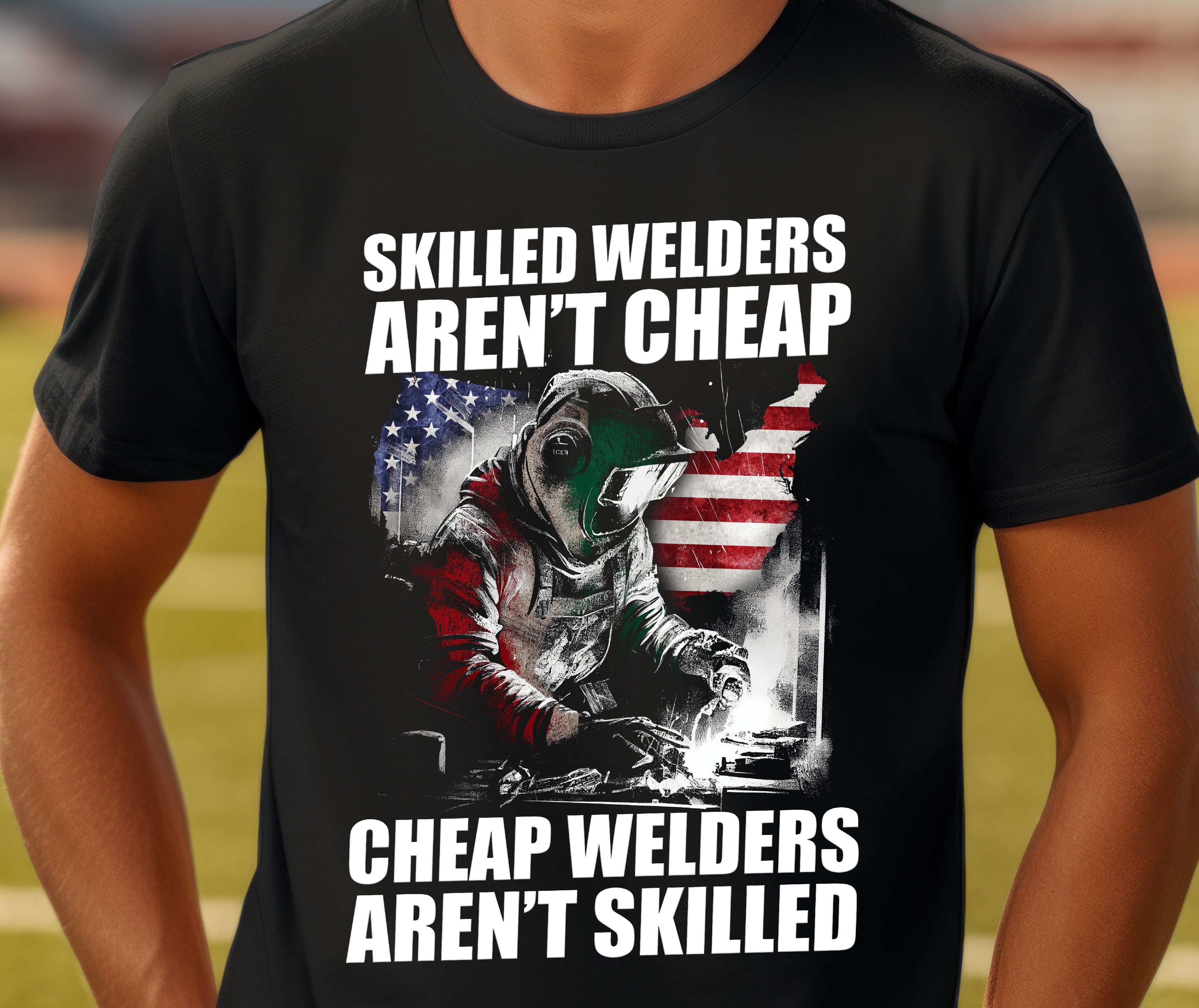 Skilled Welders Humor Unisex T-Shirt - Perfect for Welding Professionals and Craft Lovers