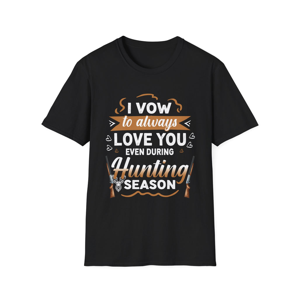 Hunting Season Love T-Shirt - Unisex Softstyle Tee for Outdoor Enthusiasts