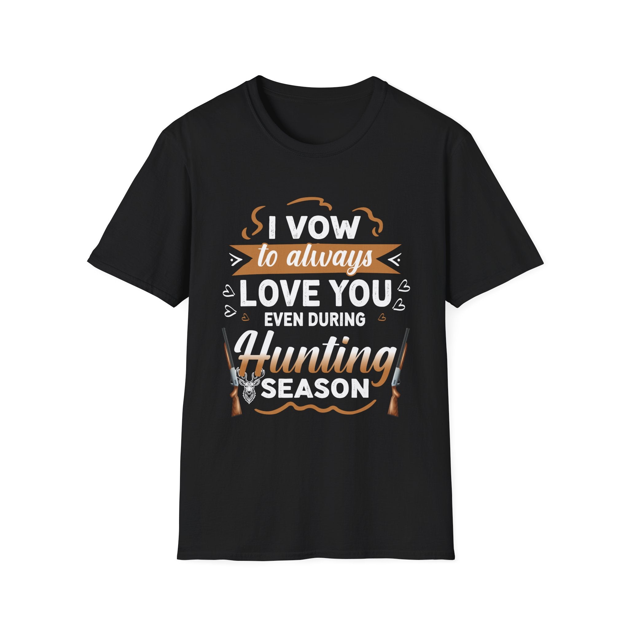 Hunting Season Love T-Shirt - Unisex Softstyle Tee for Outdoor Enthusiasts