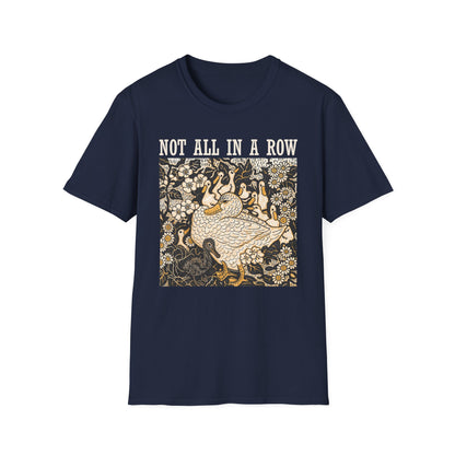 Unisex Softstyle Family T-Shirt - Quirky Duck Art Tee