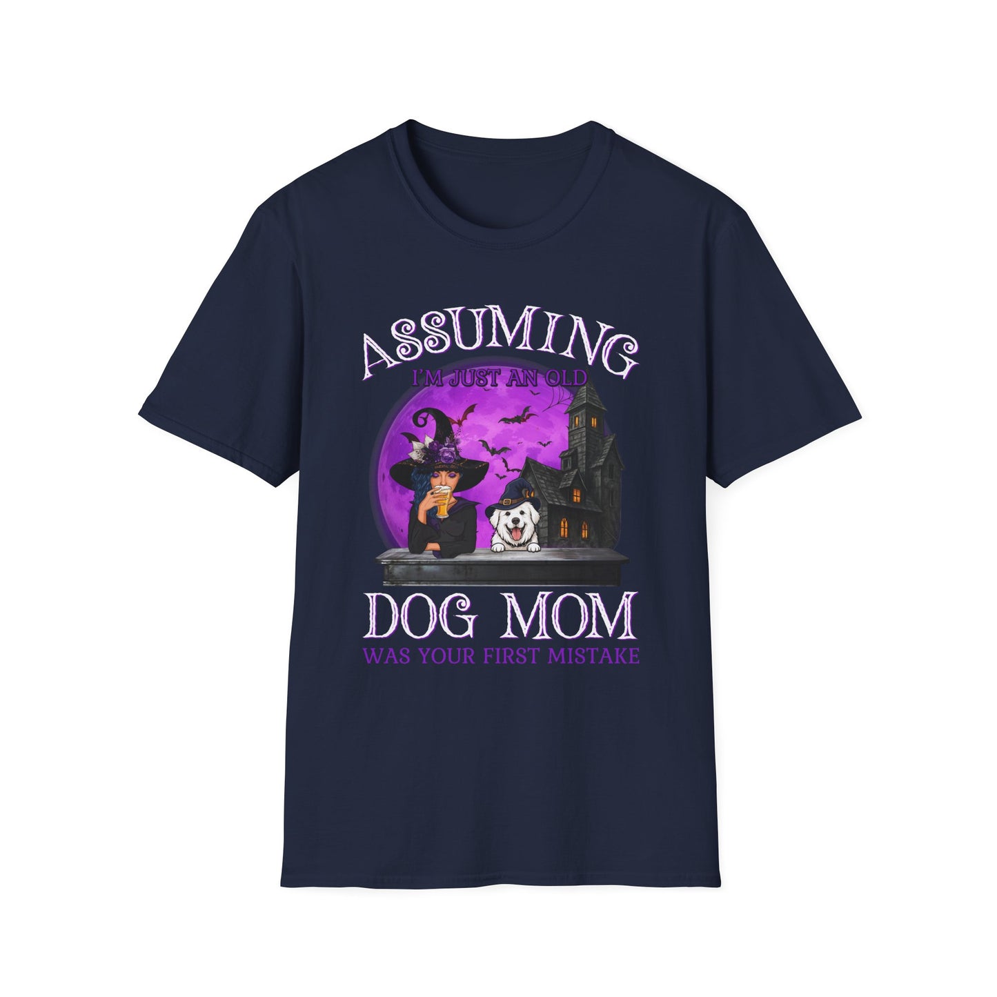 Spooky Great Pyrenees Dog Mom Tee