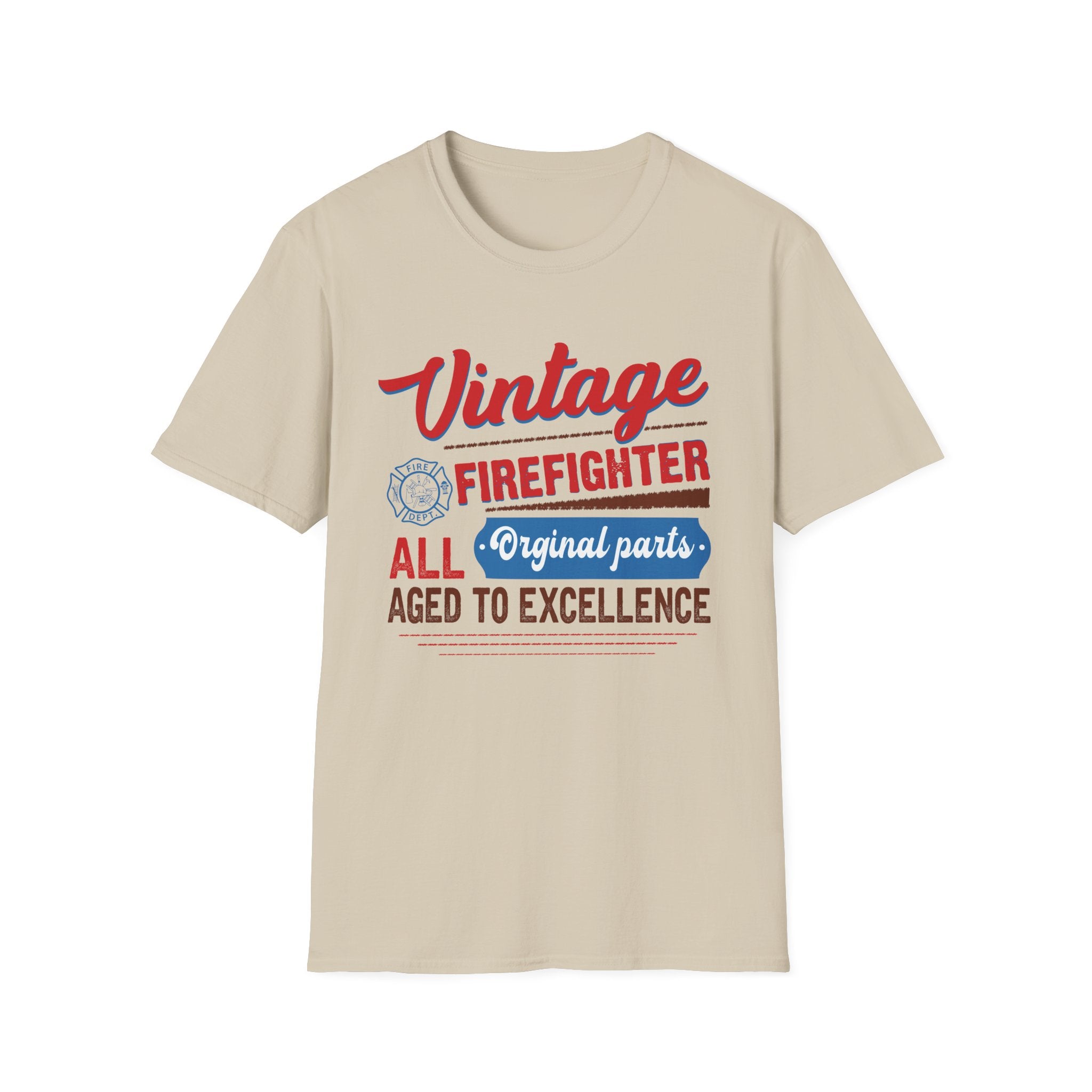 Vintage Firefighter Unisex T-Shirt