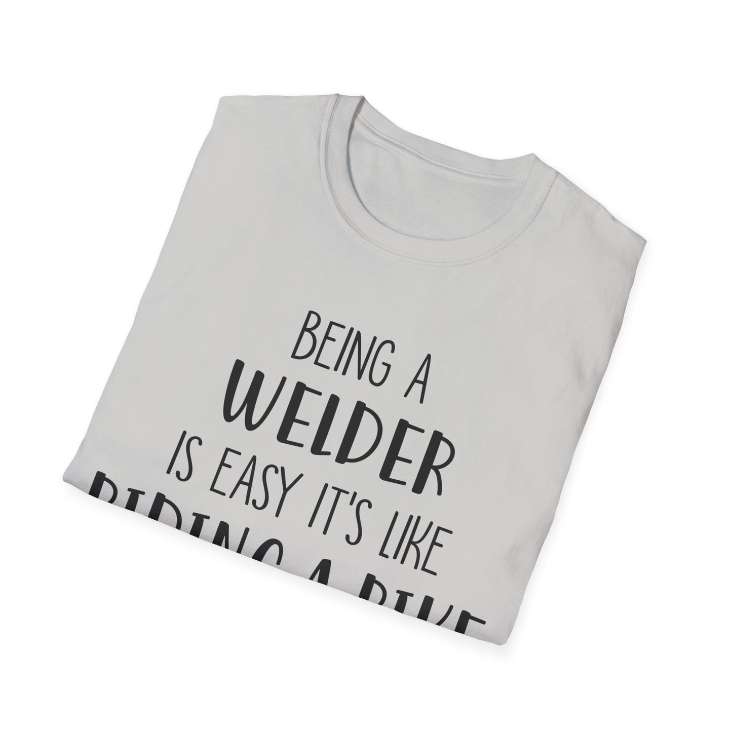 Funny Welder T-Shirt - Welding Humor Tee for Mechanics and Tradespeople