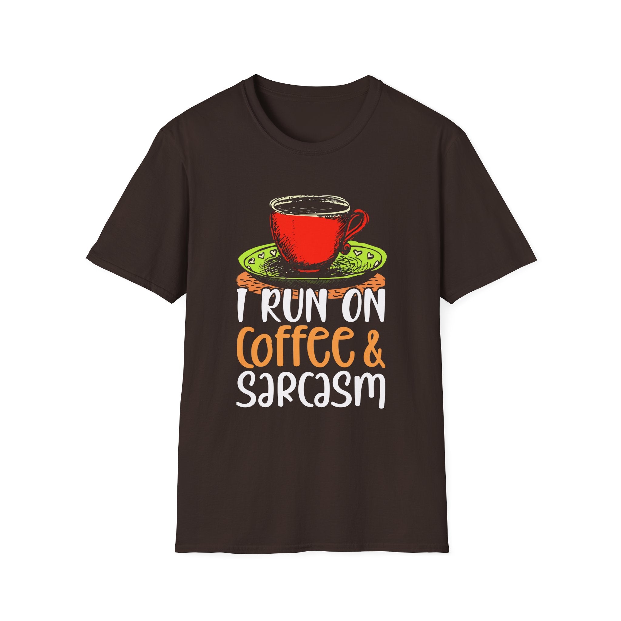 I Run on Coffee & Sarcasm T-Shirt