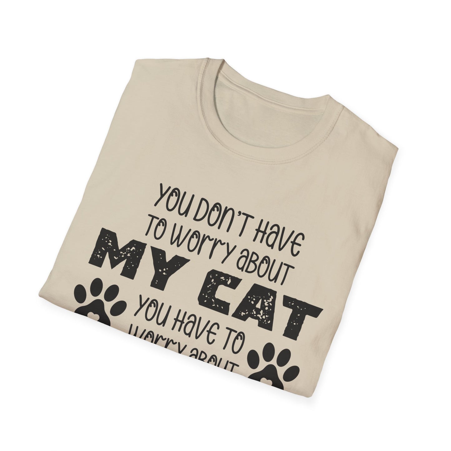 Crazy Cat Mom Unisex Softstyle T-Shirt - Perfect Gift for Cat Lovers