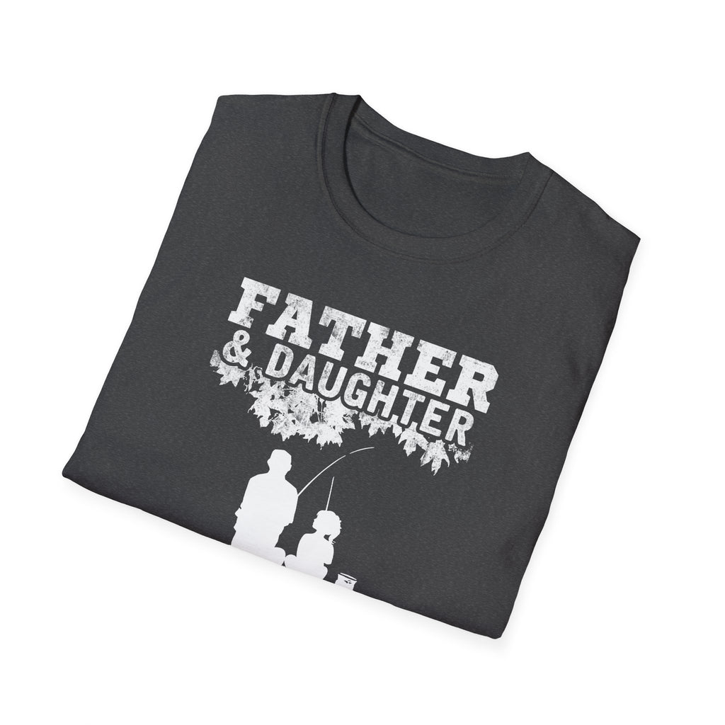 Father & Daughter Fishing Partners T-Shirt | Unisex Softstyle Tee